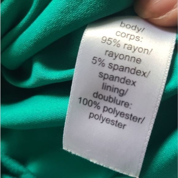 🌹2/$15 Maurices Ruched Green Blouse Sleeveless Wo - Picture 12 of 13